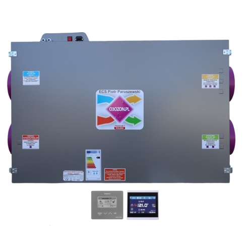 Centrala wentylacyjna A-300 jon16 z blachy kwasowej