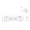 Rura EPS Ø160mm średnica zewnętrzna Ø230mm długość 1,2m ścianka 35mm