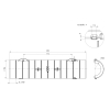 Rura EPS z powłoką grzybostatyczną, antybakteryjną  Ø200mm średnica zewnętrzna  Ø284mm   długość 1,2m ścianka 42mm, izolacja do -15 C