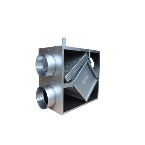 SEPARATOR TŁUSZCZU,  PODŁĄCZENIE OKAPU DO REKUPERACJI   model S200