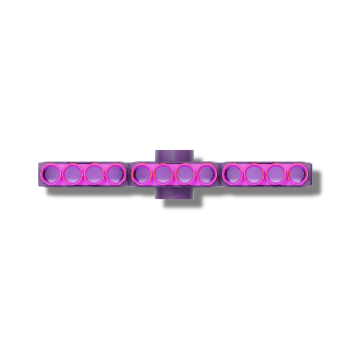 Skrzynka rozdzielcza trzymodułowa przelotowa 160mm, 16x75mm + uszczelki modułowe 3kpl + uszczelki fi 75 16szt + zapinki strong 16szt