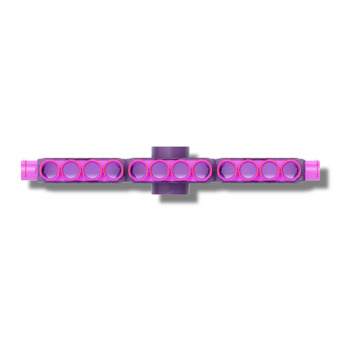 Skrzynka rozdzielcza trzymodułowa przelotowa 160mm, 20x75mm + uszczelki modułowe 3kpl + uszczelki fi 75 20szt + zapinki strong 20szt