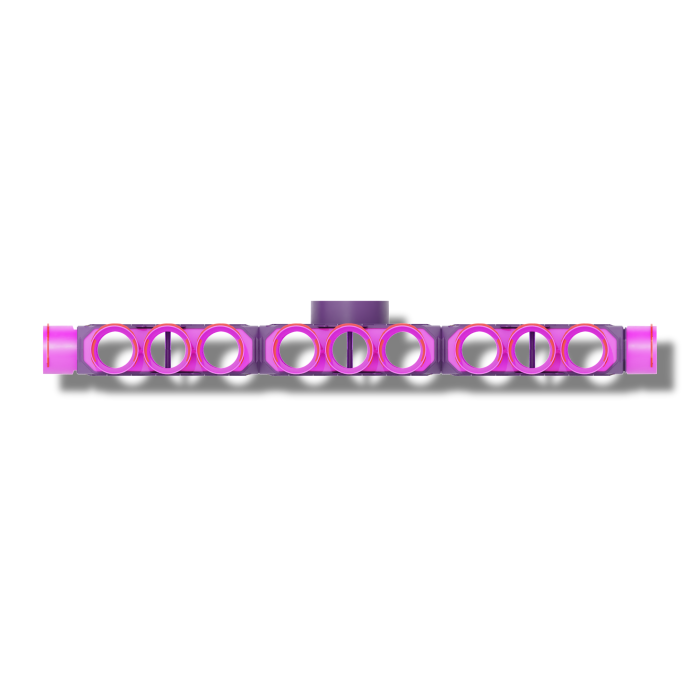 Skrzynka rozdzielcza trzymodułowa zamknięta 160mm, 24x90mm