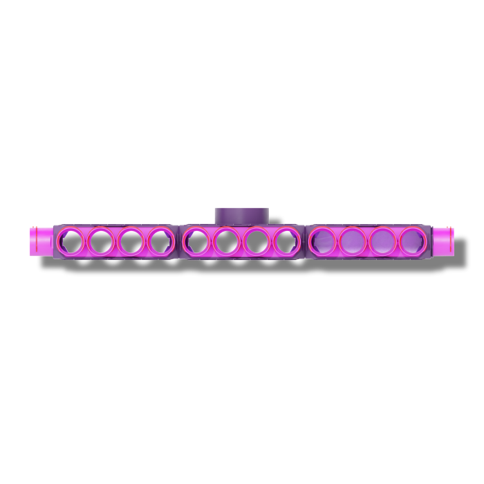 Skrzynka rozdzielcza trzymodułowa zamknięta 160mm, 28x75mm + uszczelki modułowe 3kpl + uszczelki fi 75 28szt + zapinki strong 28szt