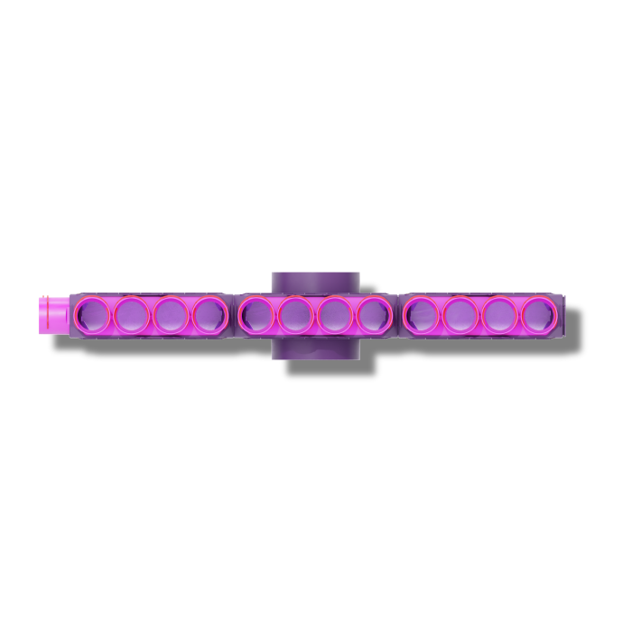 Skrzynka rozdzielcza trzymodułowa przelotowa 200mm, 16x75mm + uszczelki modułowe 3kpl + uszczelki fi 75 16szt + zapinki strong 16szt
