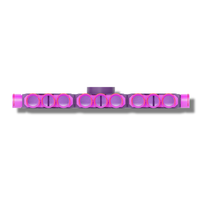 Skrzynka rozdzielcza trzymodułowa zamknięta 200mm, 15x90mm