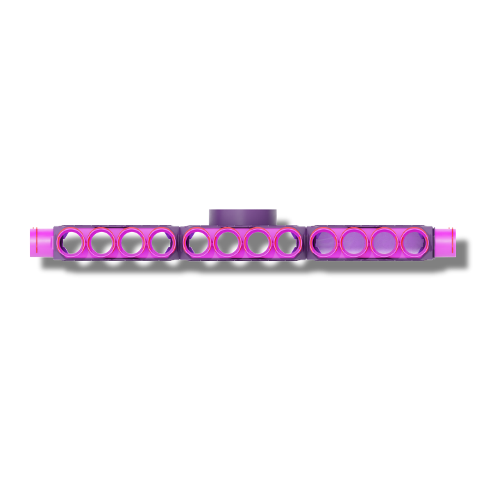 Skrzynka rozdzielcza trzymodułowa zamknięta 200mm, 28x75mm + uszczelki modułowe 3kpl + uszczelki fi 75 28szt + zapinki strong 28szt