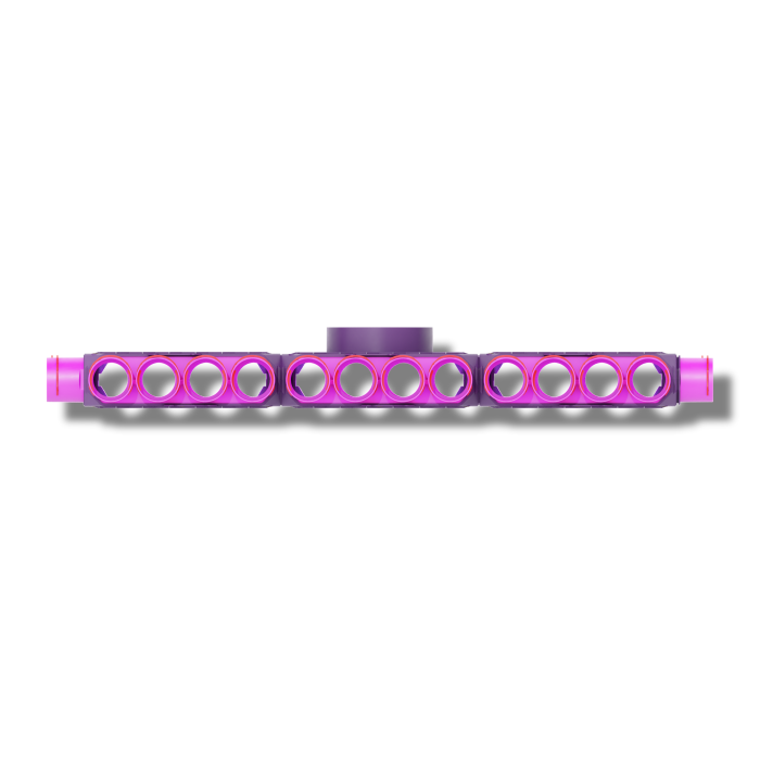 Skrzynka rozdzielcza trzymodułowa zamknięta 200mm, 32x75mm + uszczelki modułowe 3kpl + uszczelki fi 75 32szt + zapinki strong 32szt