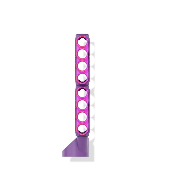 Skrzynka rozdzielcza dwumodułowa zamknięta poprzeczna 200mm, 16x75mm +uszczelki modułowe 2kpl +uszczelki fi 75 16szt + zapinki strong 16szt