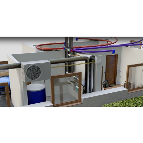 Projekt, wycena instalacji wentylacji rekuperacji wraz z klimatyzacją  kanałową (rozmieszczenie anemostatów). GRATIS PRZY ZAKUPIE SYSTEMU REKUPERACJI