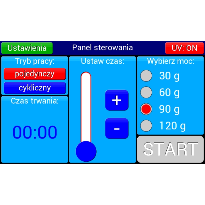 Generator ozonu przemysłowy Maxi120 wydajność 120g/h