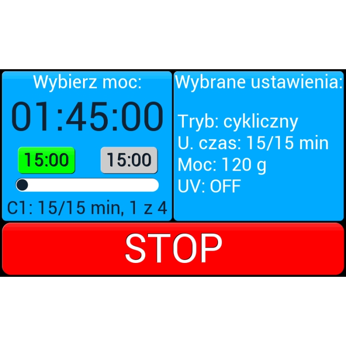 Generator ozonu przemysłowy Maxi120 wydajność 120g/h