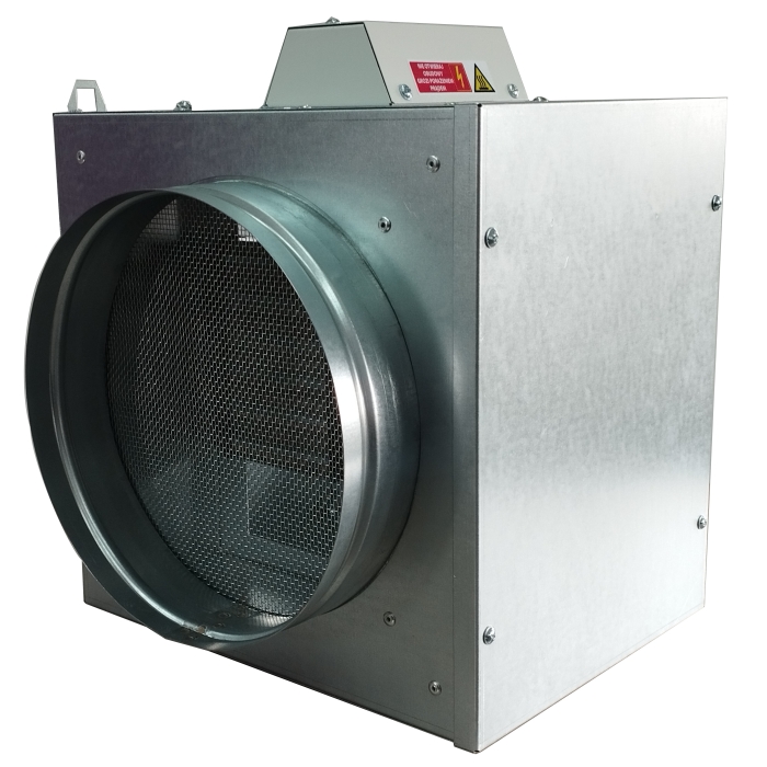NAGRZEWNICA ELEKTRYCZNA KANAŁOWA  PTC 250MM 1,5KW (230V)