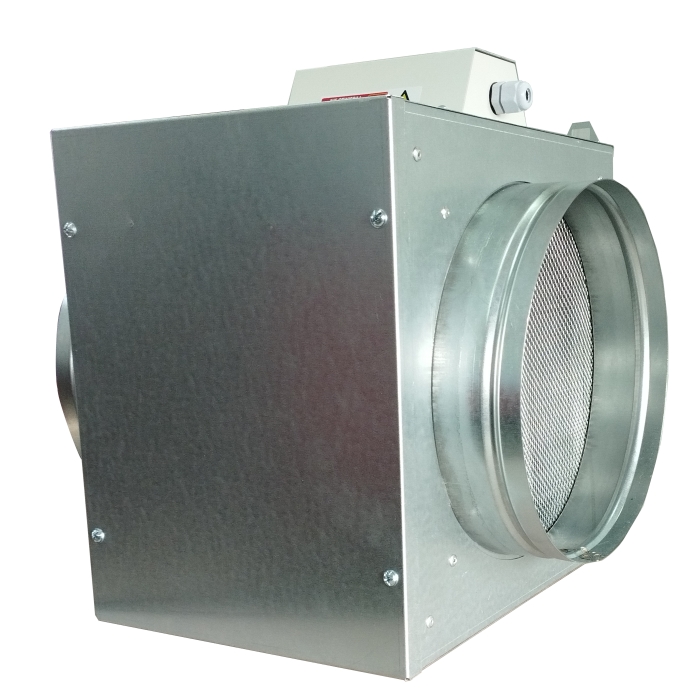 NAGRZEWNICA ELEKTRYCZNA KANAŁOWA  PTC 250MM 1,5KW (230V)