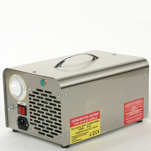 Generator ozonu ZY-K10 gen. 2 wydajność 10g/h