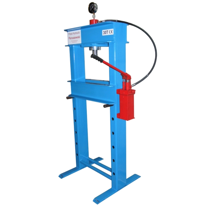 Prasa hydrauliczno-pneumatyczna 30 T ruchomy tłok