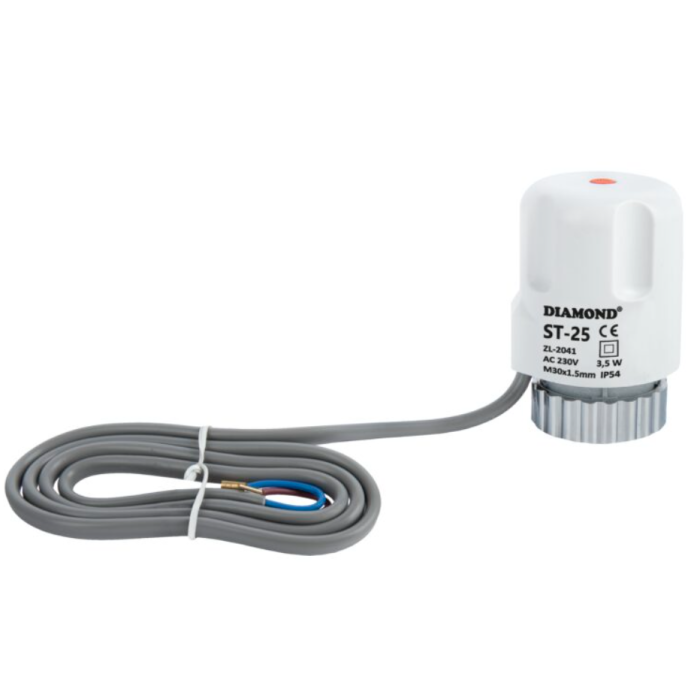 Siłownik termoelektryczny DIAMOND 230 V, 3,5W (ZL-2041)